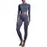 black seamless long sleeve top